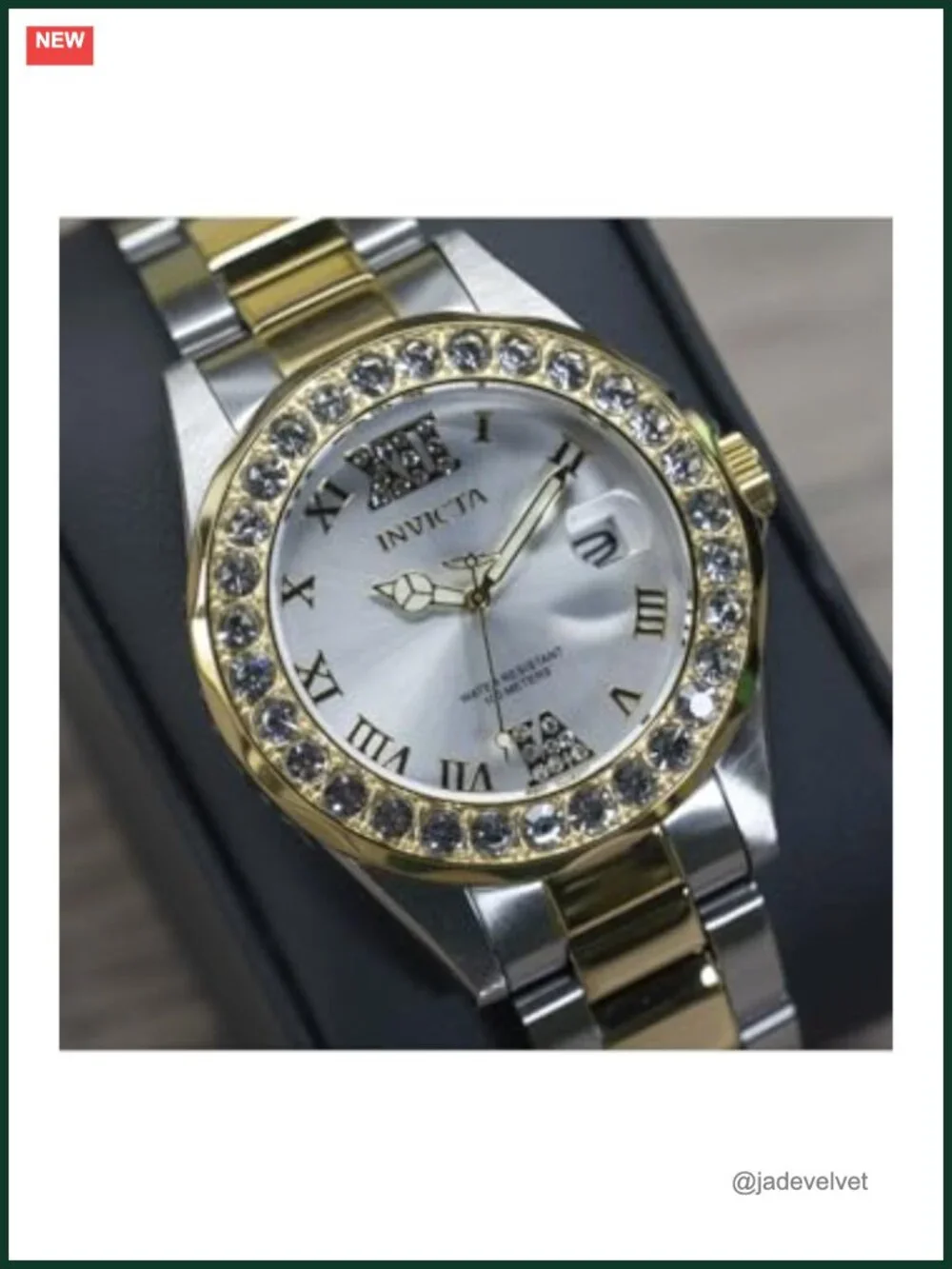 Invicta Pro Diver Quartz Watch Stainless Steel Bracelet 38mm Water Resistant